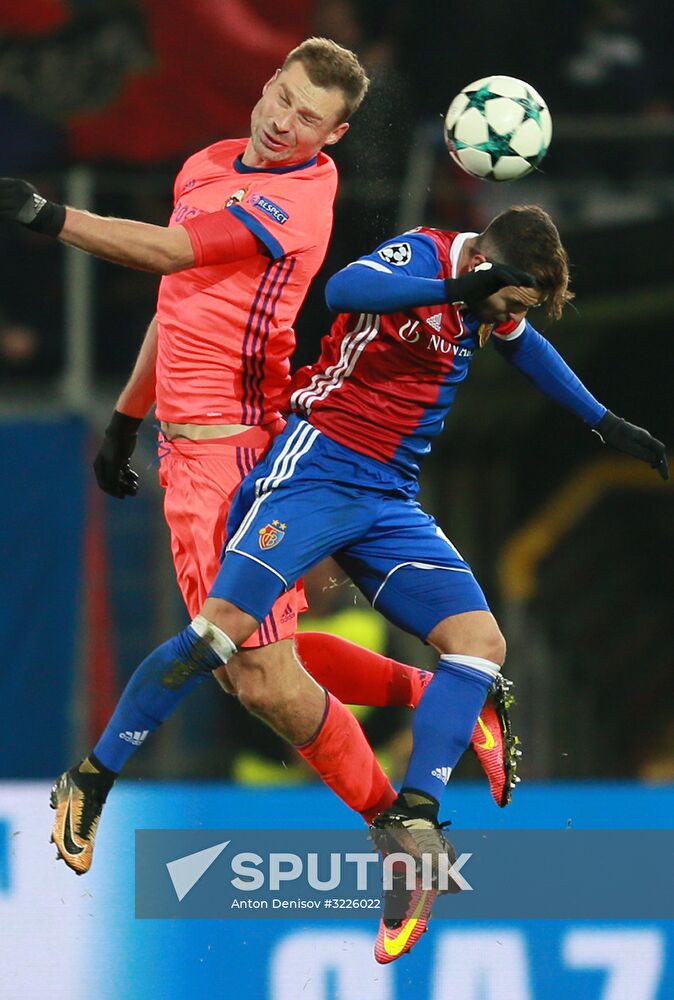 UEFA Champions League. Basel vs. CSKA