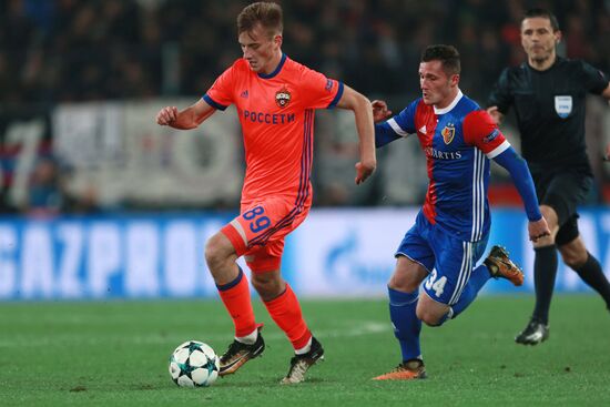 UEFA Champions League. Basel vs. CSKA