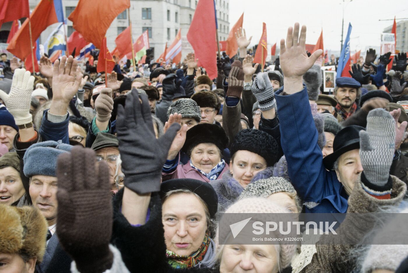Opposition rally on Kaluzhskaya Square in Moscow