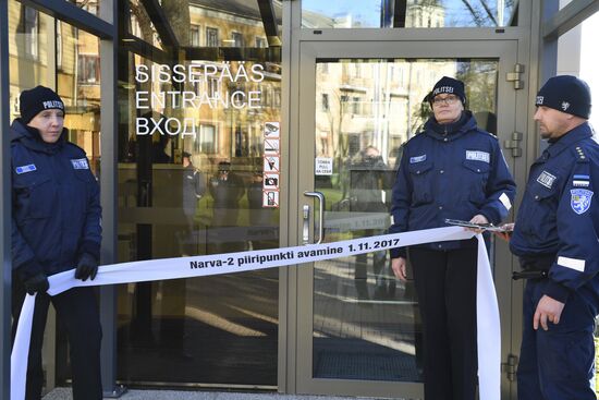 Narva 2 pedestrian checkpoint opens at Russian-Estonian border