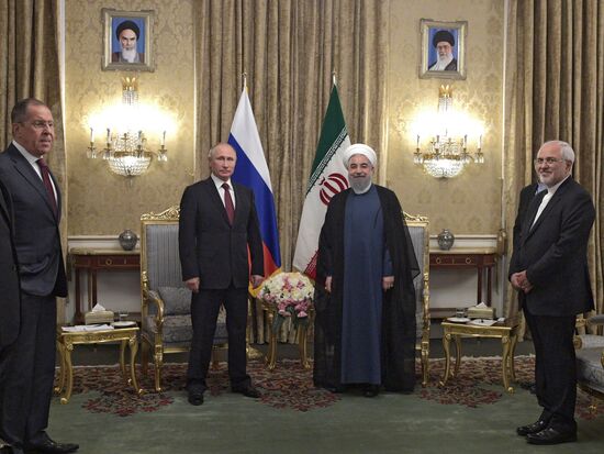 President Vladimir Putin's working visit to Iran