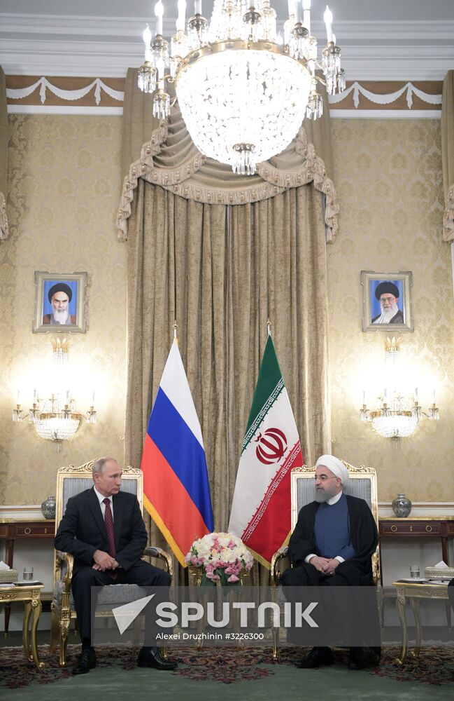 President Vladimir Putin's working visit to Iran