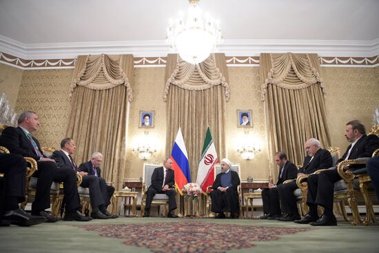 President Vladimir Putin's working visit to Iran