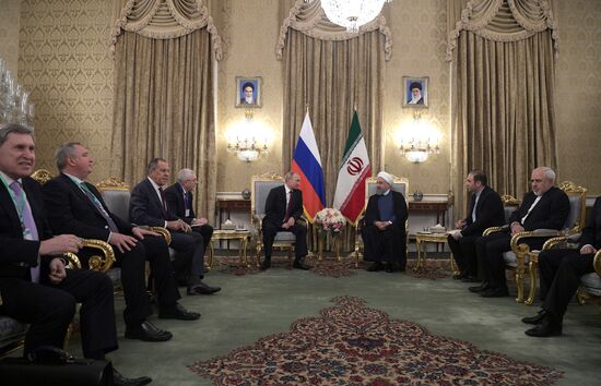 President Vladimir Putin's working visit to Iran