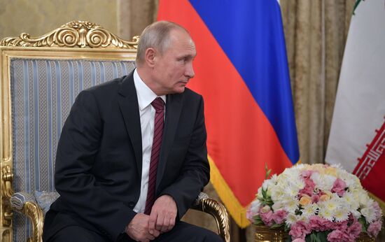 President Vladimir Putin's working visit to Iran