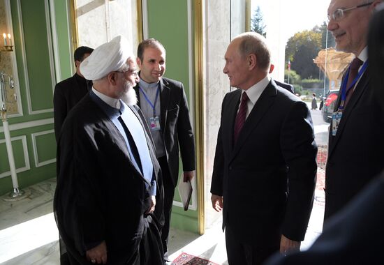 President Vladimir Putin's working visit to Iran