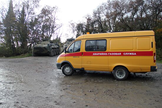 Gas pipeline damaged near Alushta