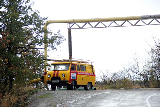 Gas pipeline damaged near Alushta