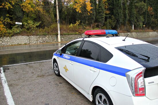 Gas pipeline damaged near Alushta