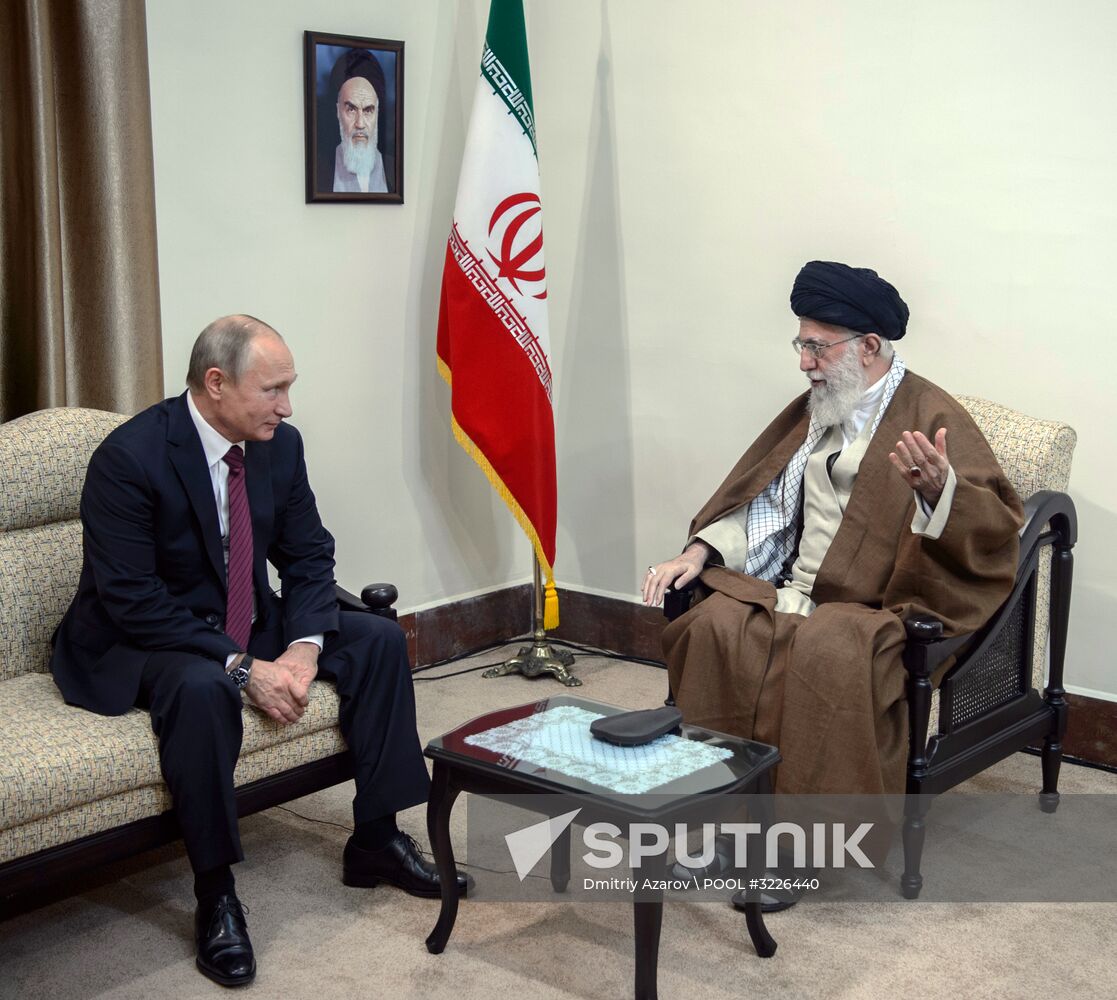 President Vladimir Putin's working visit to Iran