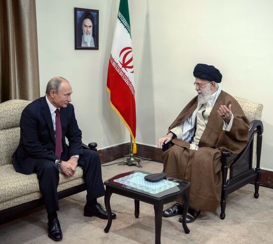 President Vladimir Putin's working visit to Iran