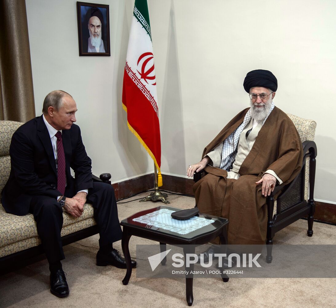 President Vladimir Putin's working visit to Iran