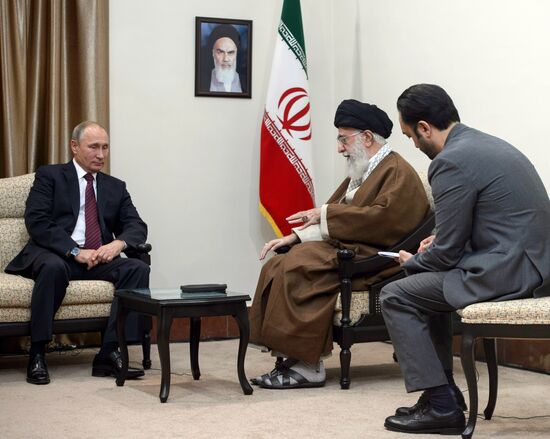 President Vladimir Putin's working visit to Iran