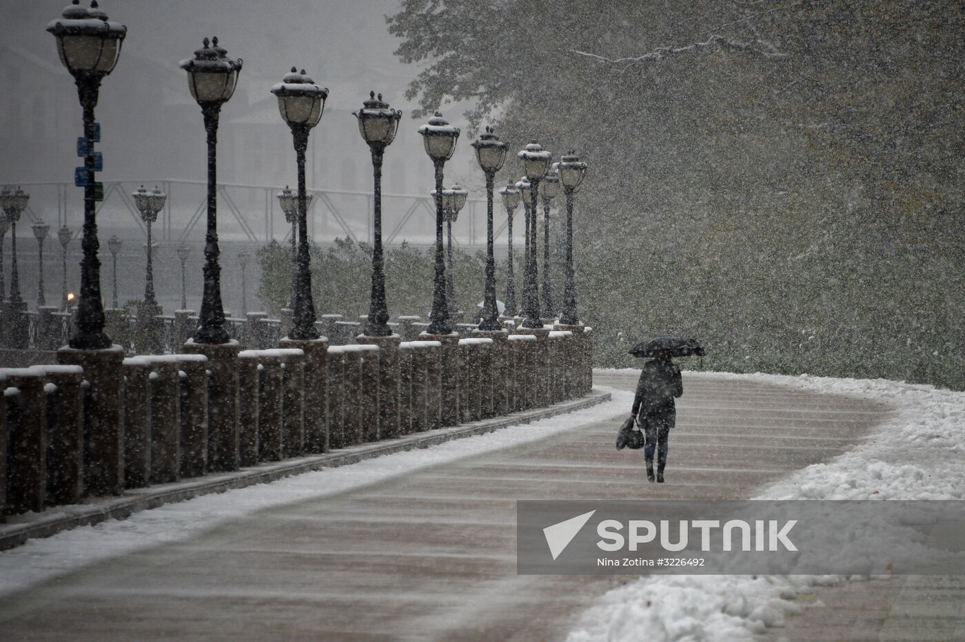 Snow in Krasnaya Polyana