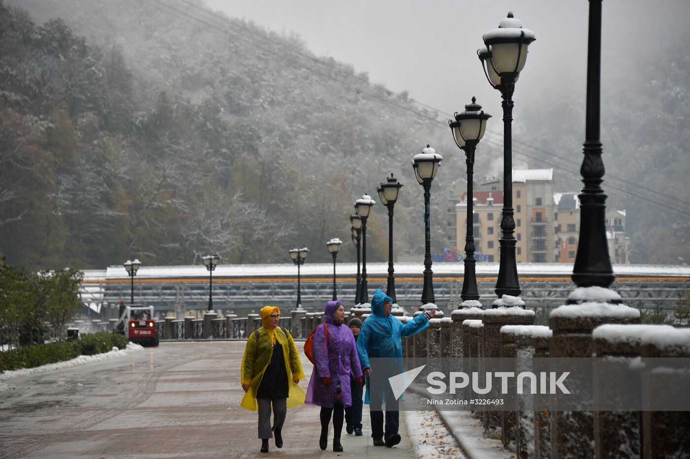 Snow in Krasnaya Polyana