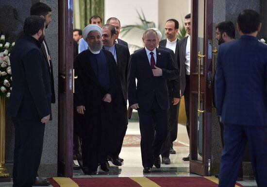 President Vladimir Putin's working visit to Iran