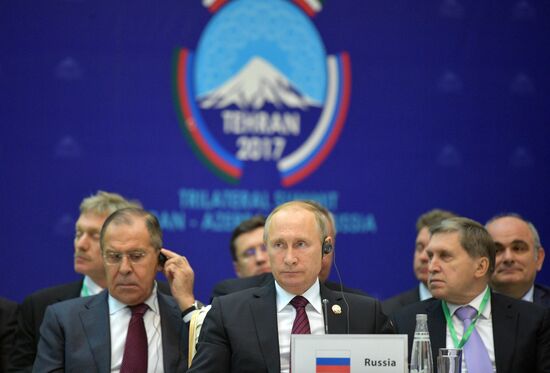 President Vladimir Putin's working visit to Iran