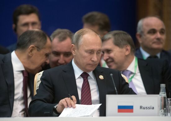 President Vladimir Putin's working visit to Iran