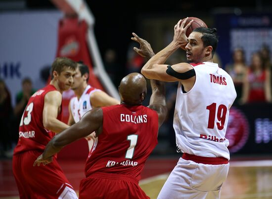 Basketball. Europe Cup. Lokomotiv-Kuban vs. Bilbao