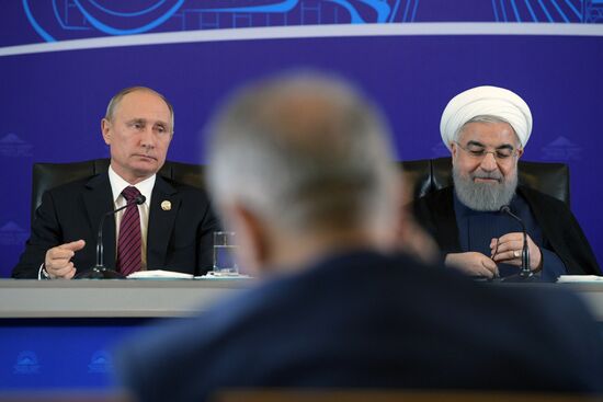 President Vladimir Putin's working visit to Iran