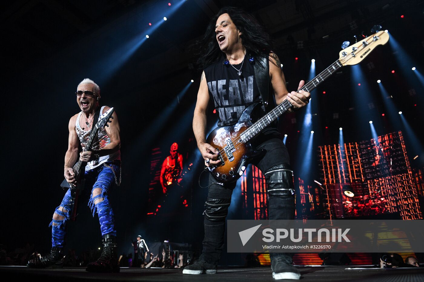 Scorpions holds concert