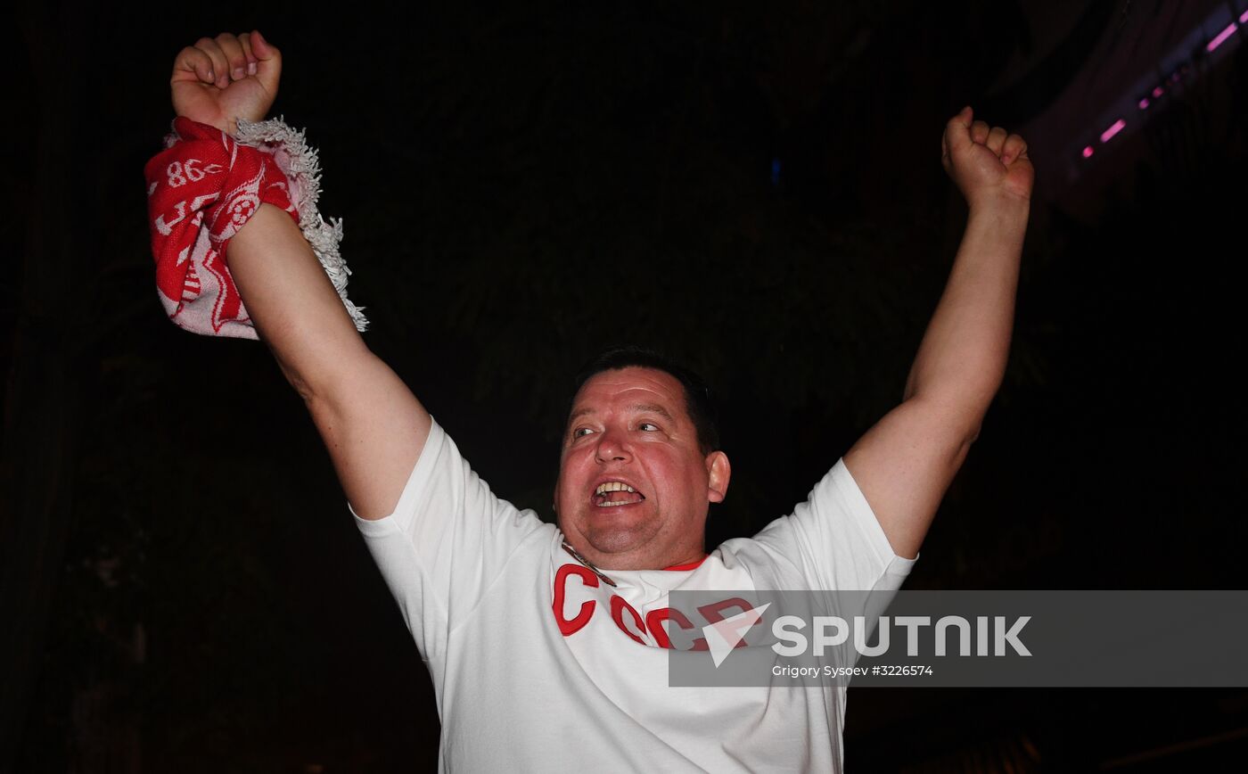 Football. Champions League. Sevilla vs. Spartak
