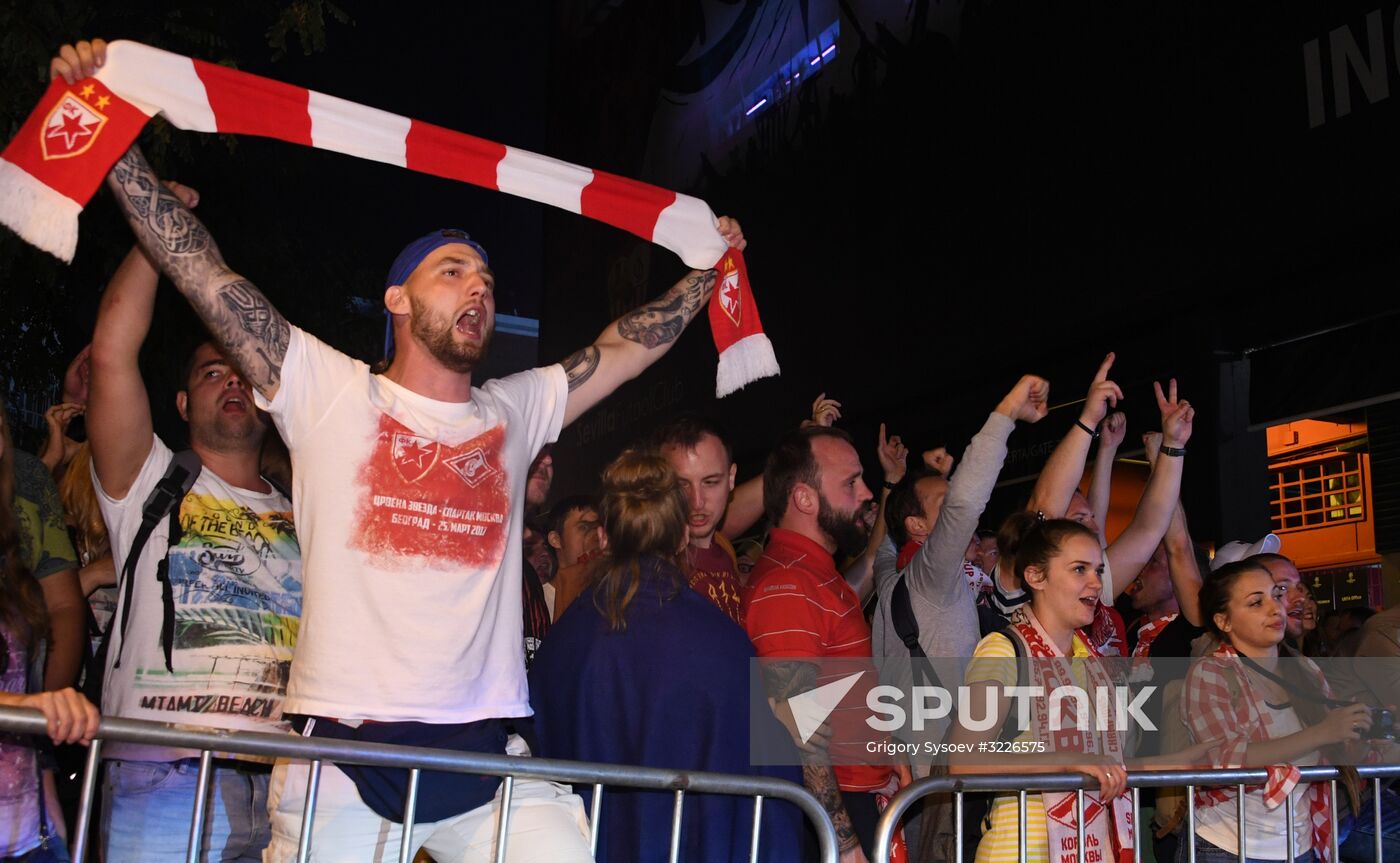 Football. Champions League. Sevilla vs. Spartak