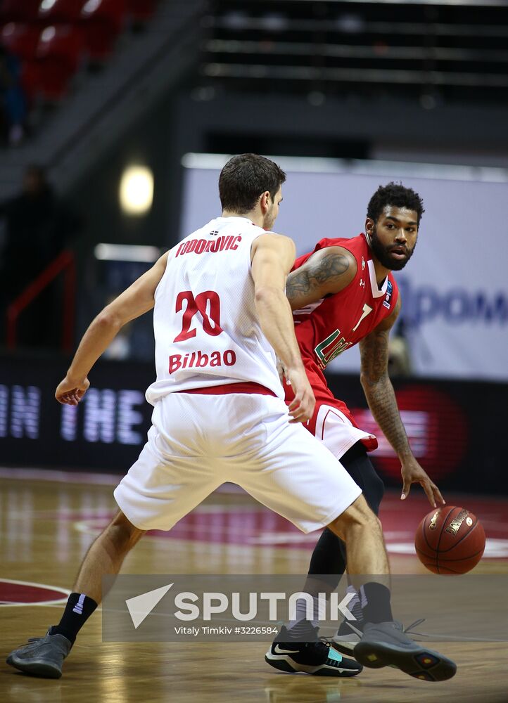 Basketball. Europe Cup. Lokomotiv-Kuban vs. Bilbao