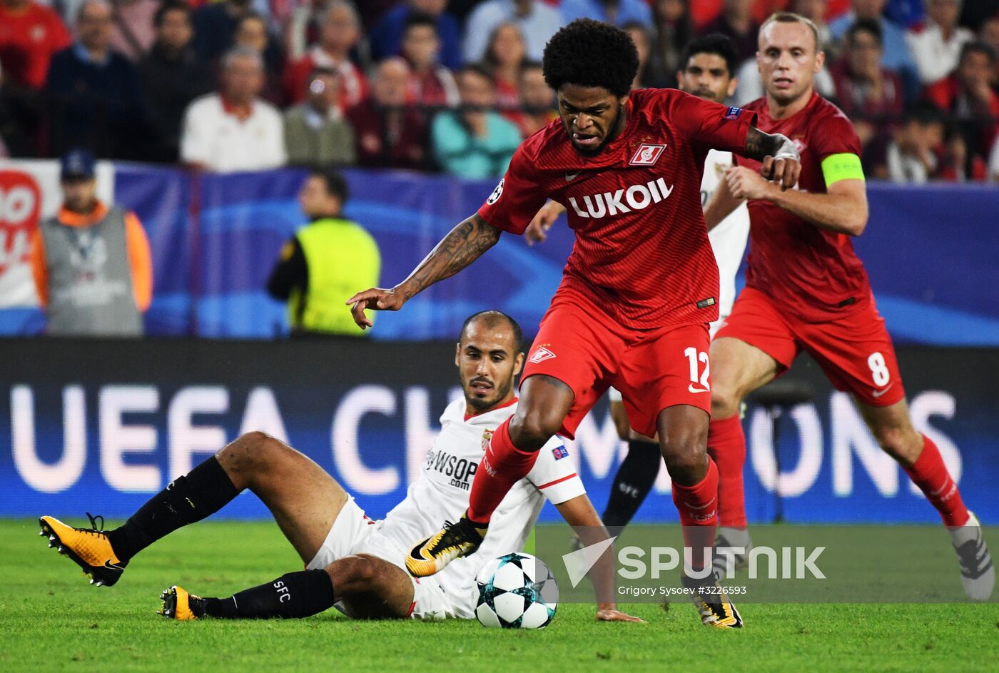 Football. Champions League. Sevilla vs. Spartak