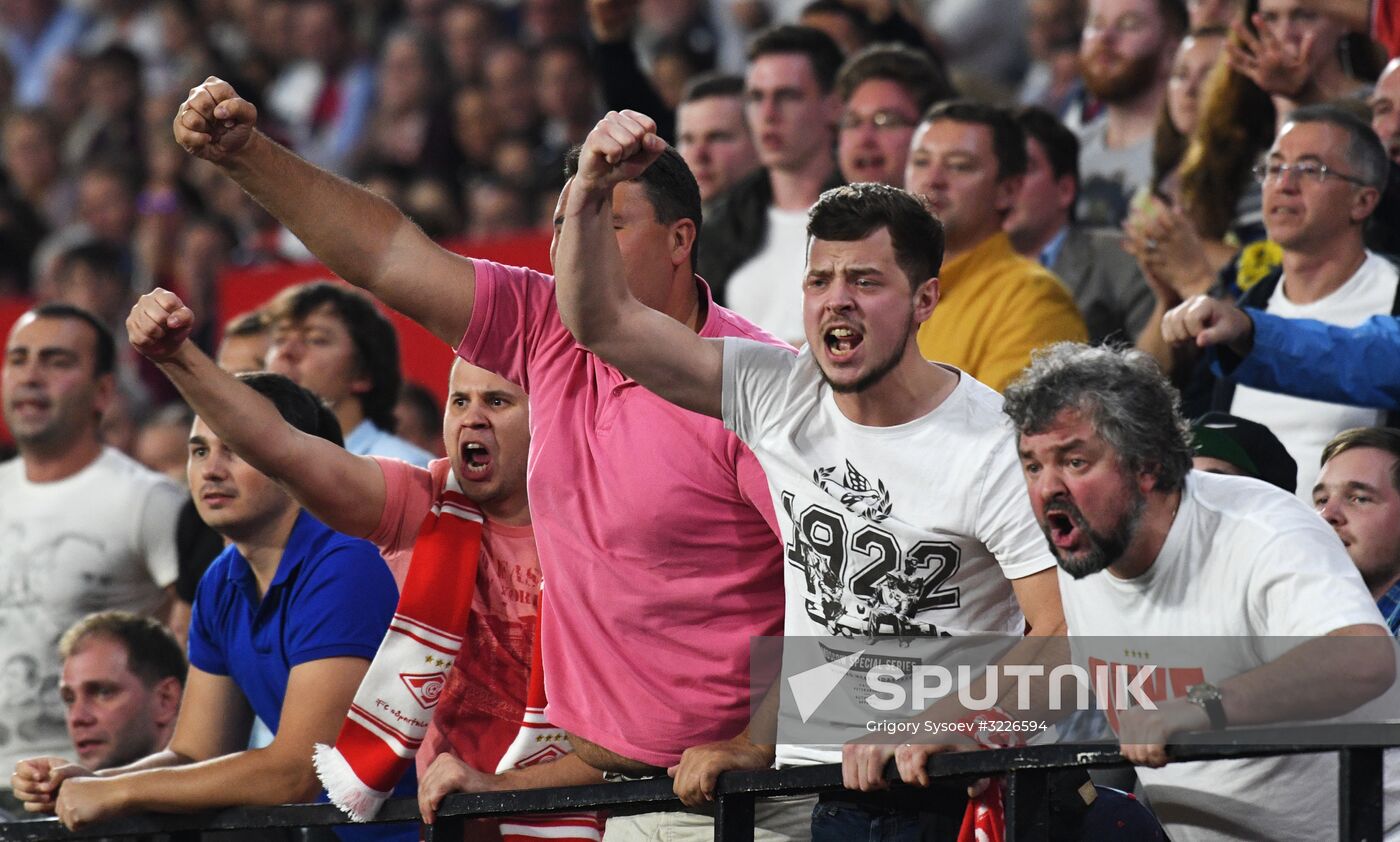 Football. Champions League. Sevilla vs. Spartak