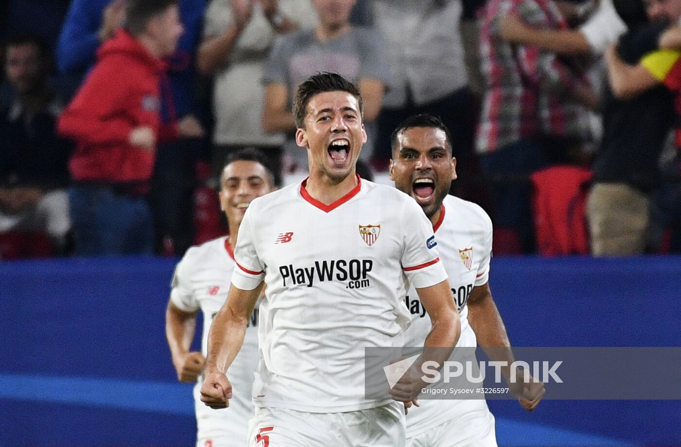 Football. Champions League. Sevilla vs. Spartak