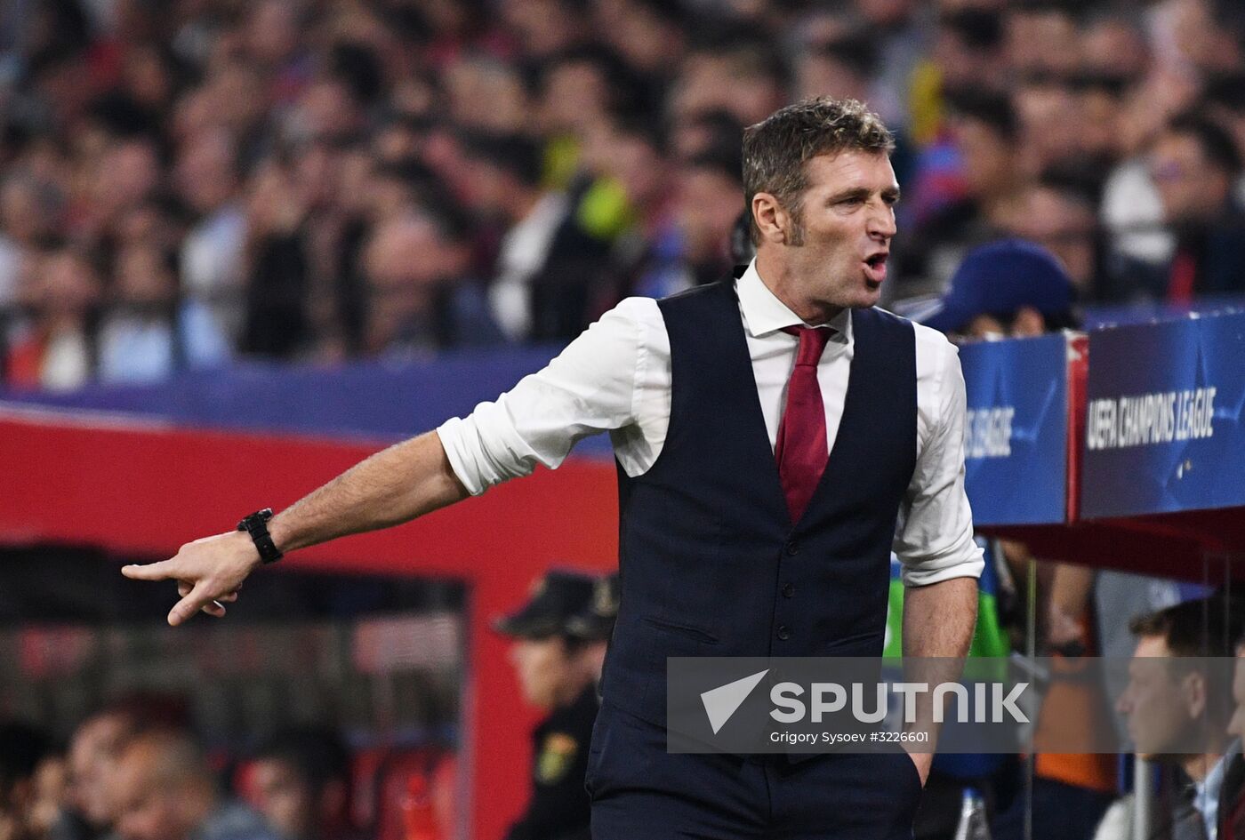 Football. Champions League. Sevilla vs. Spartak