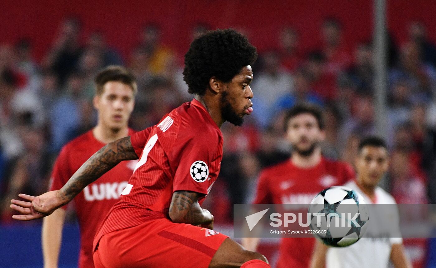 Football. Champions League. Sevilla vs. Spartak