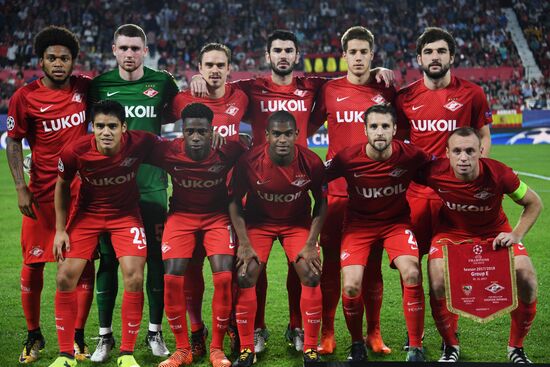 Football. Champions League. Sevilla vs. Spartak