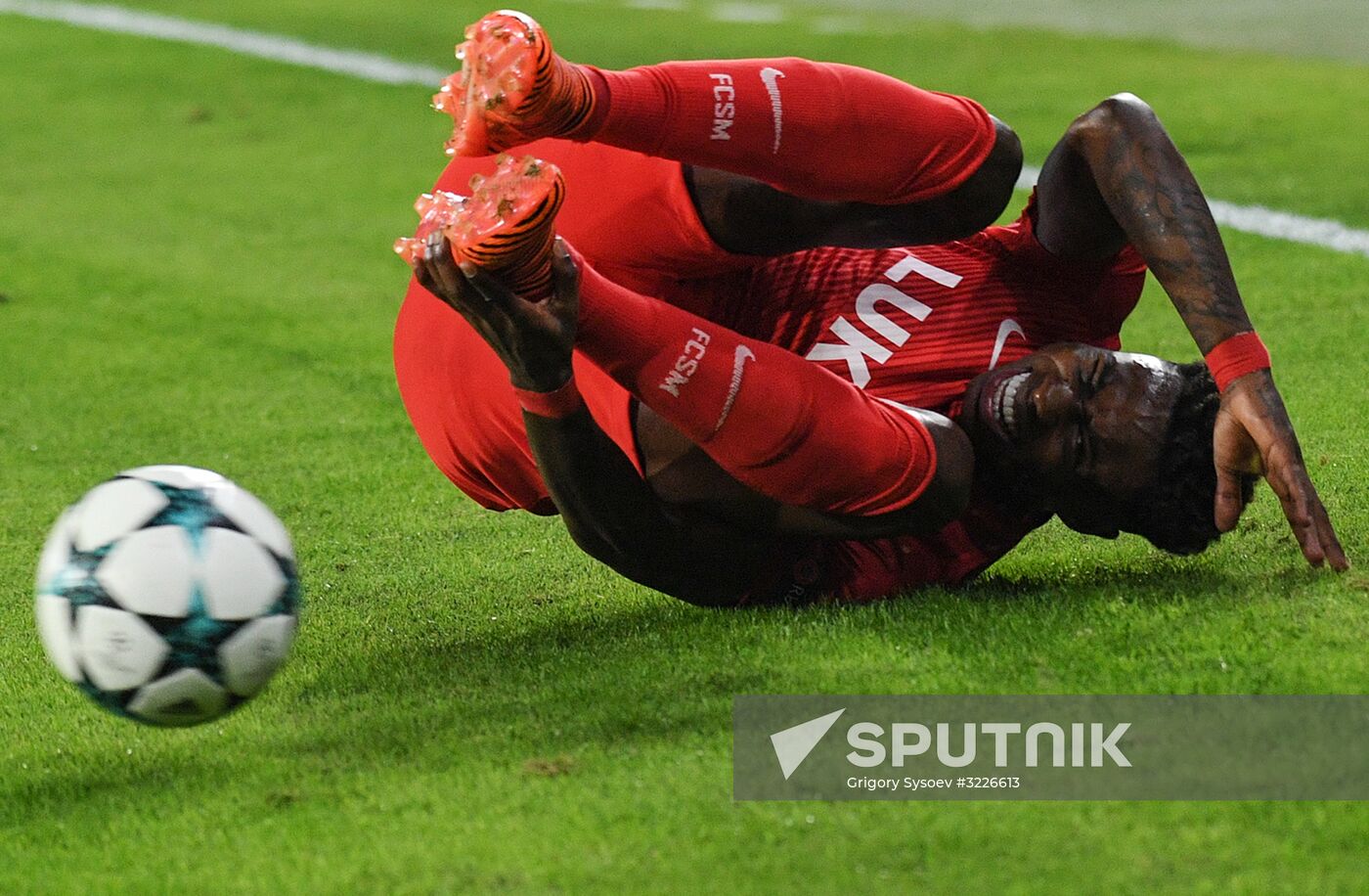 Football. Champions League. Sevilla vs. Spartak
