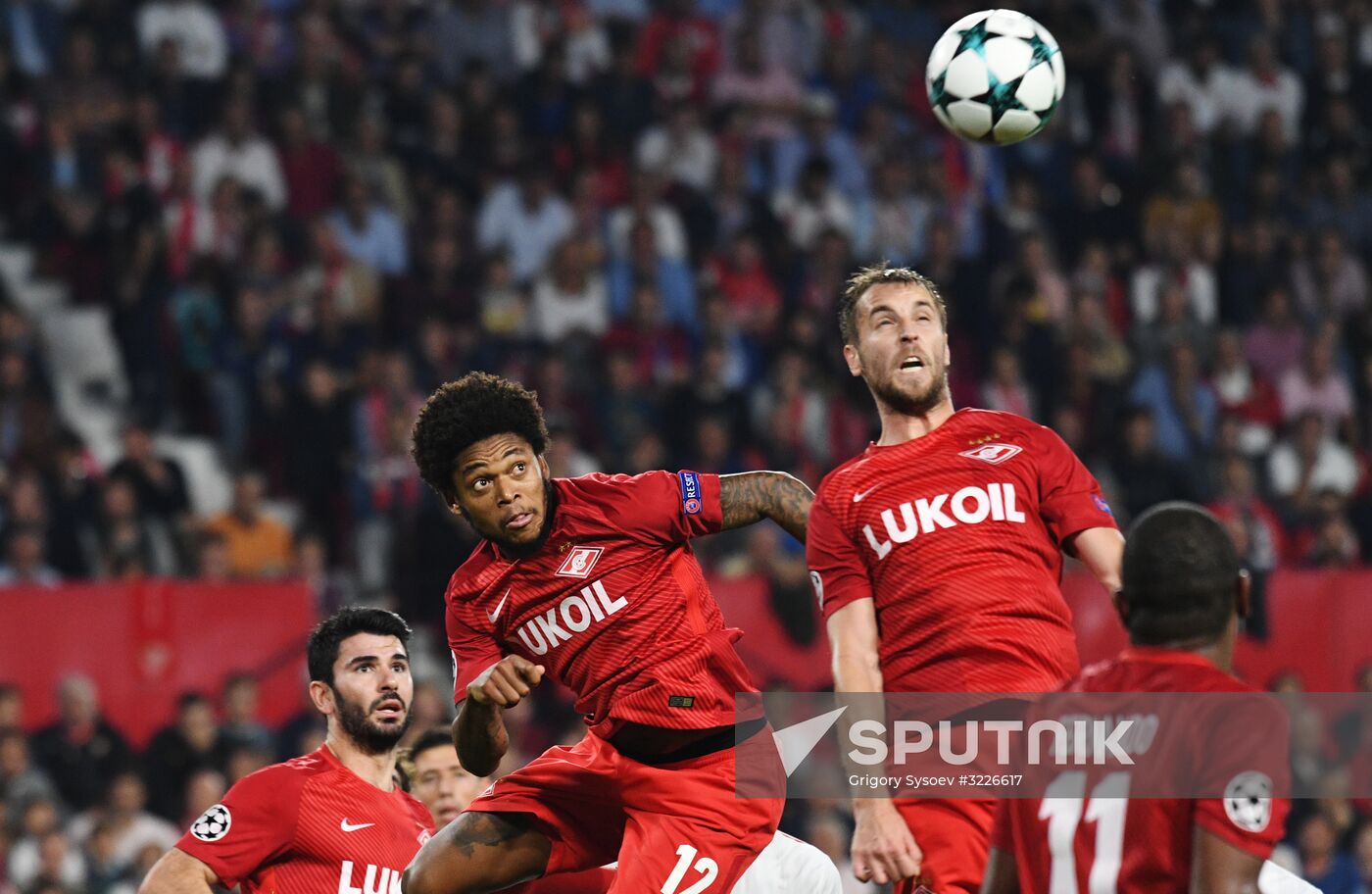 Football. Champions League. Sevilla vs. Spartak