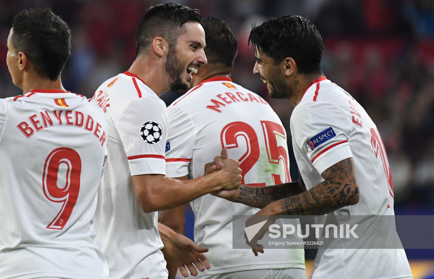 Football. Champions League. Sevilla vs. Spartak