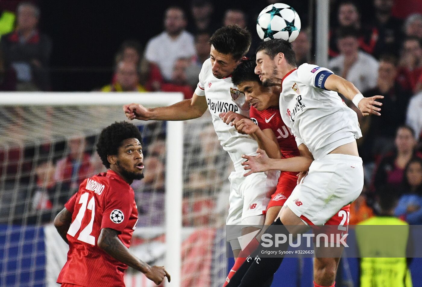 Football. Champions League. Sevilla vs. Spartak