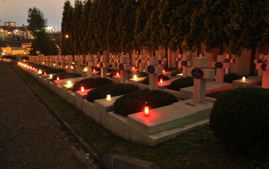 All Souls' Day marked at Lychakovskoye cemetery in Lviv
