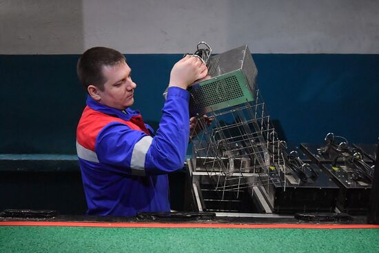 Metro carriage disinfection