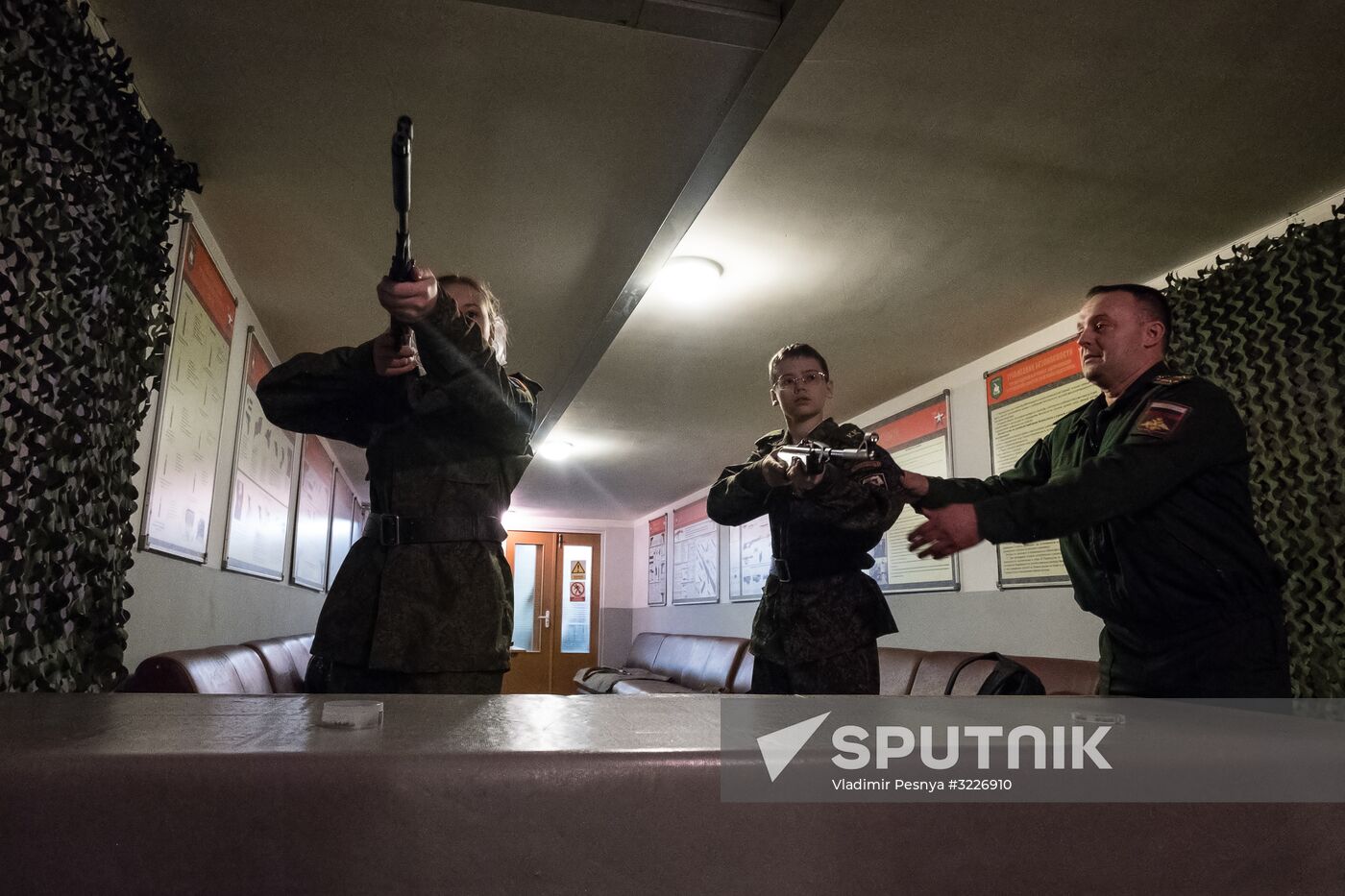 Cadet class in Moscow school
