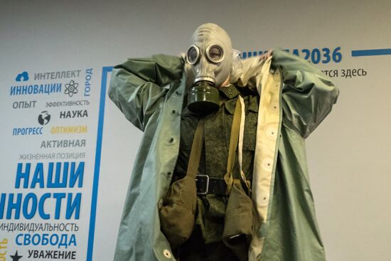 Cadet class in Moscow school