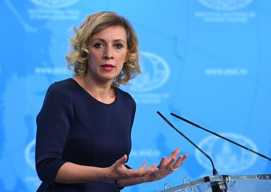 Briefing by Russian Foreign Ministry's spokesperson Maria Zakharova