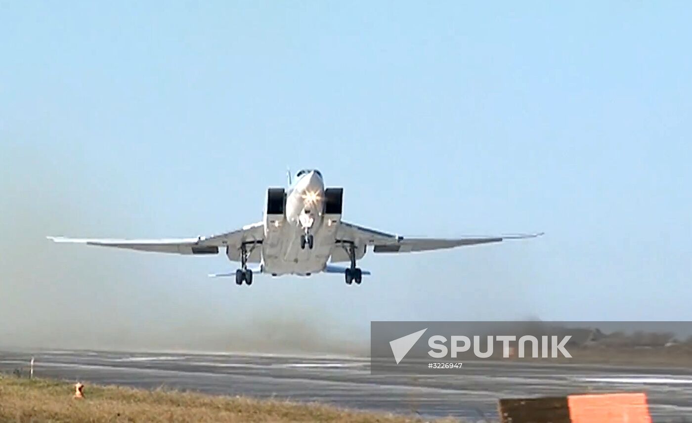 Tu-22M3 bombers hit terrorist targets in Deir ez-Zor Province