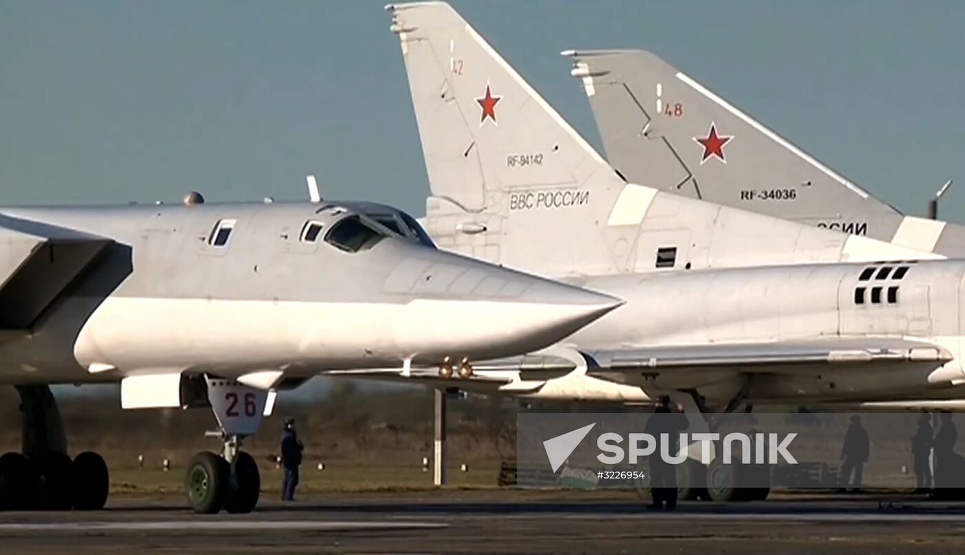 Tu-22M3 bombers hit terrorist targets in Deir ez-Zor Province