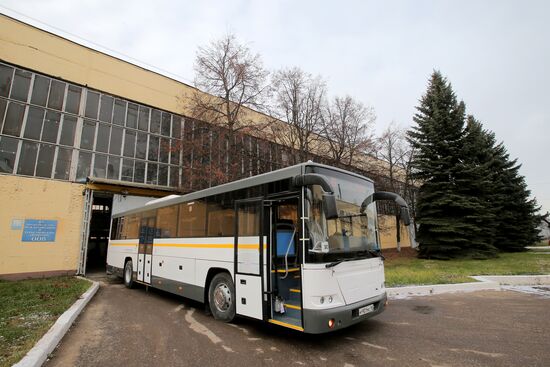 Bus manufacturing at Likino Bus Plant