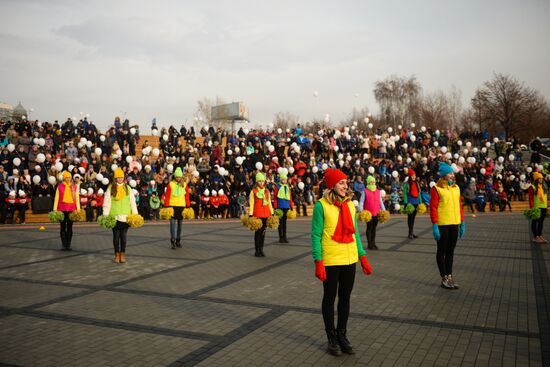 Mikhailovskaya Embankment re-opens in Novosibirsk