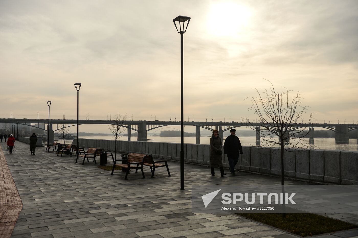 Mikhailovskaya Embankment re-opens in Novosibirsk