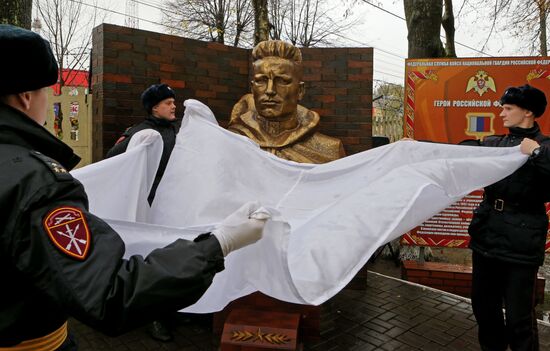 Monument to Great Patriotic War hero Nikolai Mamonov unveiled in Kalinigrad