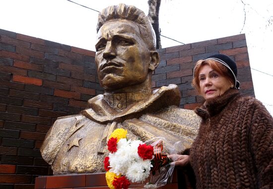 Monument to Great Patriotic War hero Nikolai Mamonov unveiled in Kalinigrad